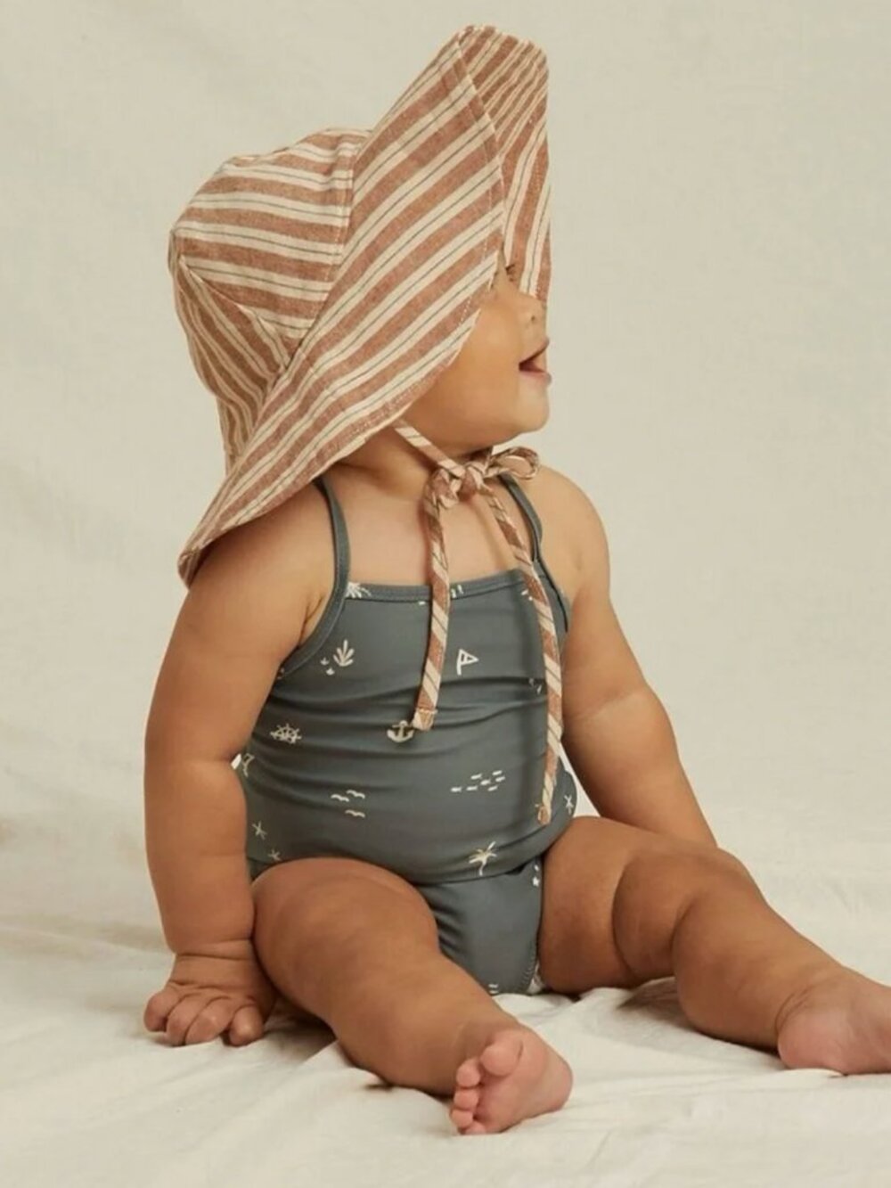Rylee + Cru Floppy Swim Hat 0-6m